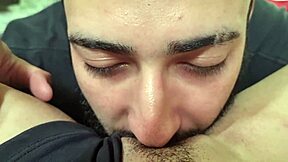 Leo skull gives vip treatment to the exotic latina's clit for orgasm 😍