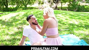 Stepbrother comforts stepsister after bad date