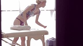 massage-x weekend turns into intimate session with mirta teen