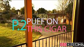 stepdaughter gives blowjob pov to monster cock