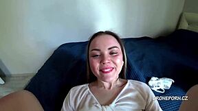 I made a sextape with young girl Alexa, and it was so hardcore with blowjob.