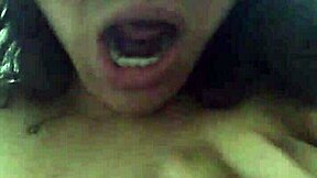 An unknown brunette sent this video where she touches her big natural tits and it goes viral.