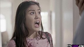 Oh nooo... teen Kendra Spade wets pants in shame! 😳