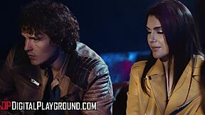 goddess valentina nappi spreads her legs for isiah maxwell, showing her sex qualities in doggystyle and riding