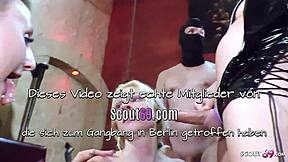 German Creampie Gangbang with MILF Bella and Teen Sunny Sun!