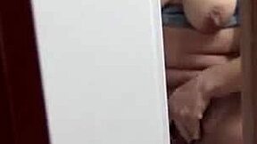 Teen boy disturbed by french stepmom's masturbation