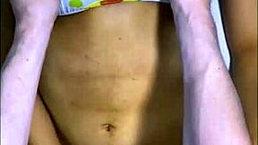 Stepmom’s curvy body in tight clothes drives him wild