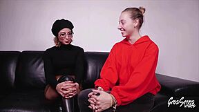 queen is this blonde with huge natural tits, she's such a perverse slut, young and european too.