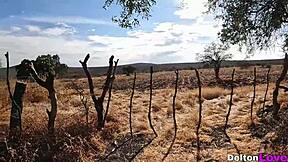 i love this big ass mexican babe outdoors