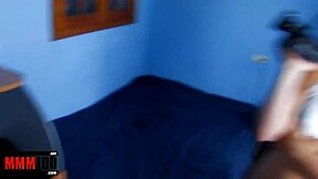 Young Blonde Teen 18+ Takes Hard Anal Fucking With Big Fat Pussy