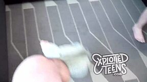 She is just 18 with natural big tits