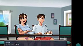 Summertime Saga: Cumming Hard In Tight Teen Pussy?