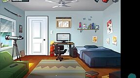 Summertime Saga: Cumming Hard In Tight Teen Pussy?