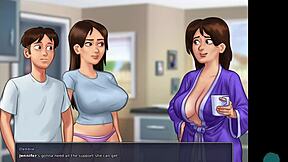 Summertime Saga: Cumming Hard In Tight Teen Pussy?