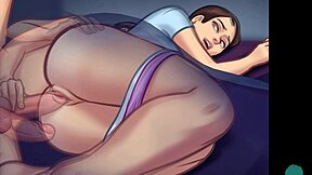 Summertime Saga: Cumming Hard In Tight Teen Pussy?