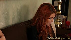 Gorgeous Teen Lesbians Lick And Finger Each Other