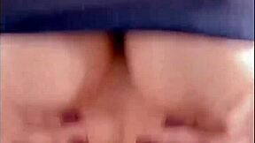 Petite teen gives oral to old man for money in POV