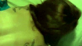 Young couple shares intimate moments