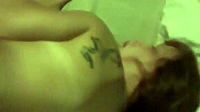 Young couple shares intimate moments