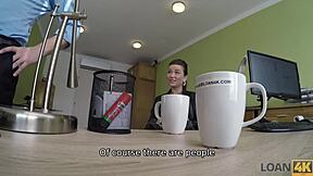 loan4k hot stunner feels desperate for extra money. she agrees to an emotional hookup.