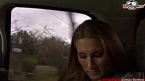 Skinny Blonde Enjoys Big Black Cock