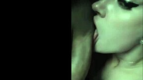 Couldn't RESIST and CAME INSIDE my whore's shaved pussy