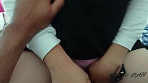 My niece shows her pretty lingerie and we end up fucking, almost getting caught