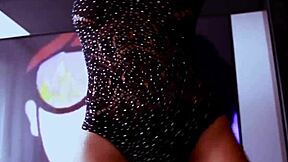 dancing with my big breasts bouncing out wild?