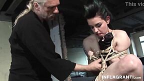 Masked Dude PUNISHES Sexy Slave With Toys And BDSM