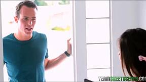 i'm a tiny latina teen, Katya Rodriguez, rocking new braces for big cock action!