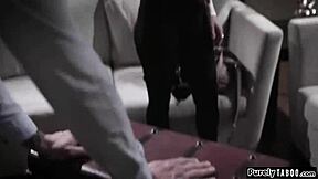 Teen BFFs Suck and Fuck Pickup Driver for Big Reward