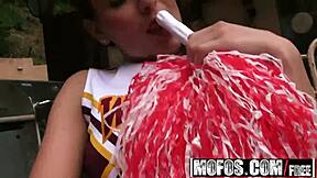 Mofos - Jenna Rose Goes Wild With Pussy-Fuck Pom Poms!