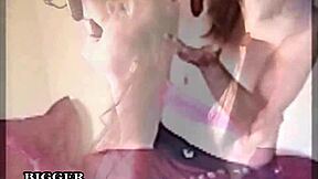 Tiny Slut in Heels Masturbates with Toys and Shoes