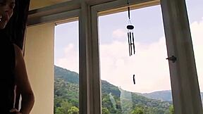 making julia late for her meeting to gag on a big cock