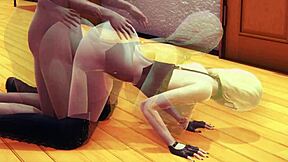 i love kayle's tight pussy in 3d animation