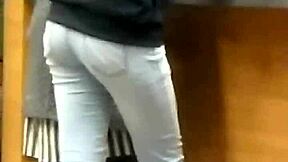 just saw this teen 18+ in tight jeans walking by unnoticed.