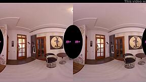 I show you my teen 18+ pussy in virtual reality sex