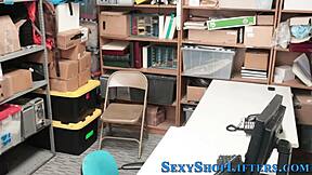 Little teen thief gets caught in high definition burglary