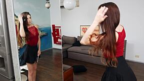 Latina Dancer Babe Fucks and Flaunts Sexy Body