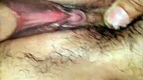 Naughty Teen Gets Pussy Fucked Hard with Dripping Cum