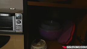 Wow! Stepbro Is Pounding Chloe Scott's Pussy Doggystyle With His Big Cock!