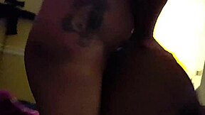 young black girl fucks latino guy while his wife watches part two