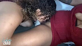 yo, three hot chicks ready for two guys to bang hard