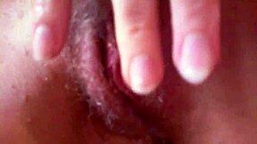 Perfect redhead teen creamy pussy close-up