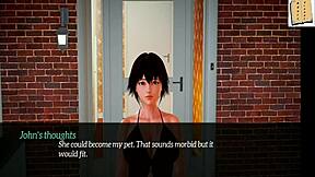 Monster cock goes up the teen daughter's family