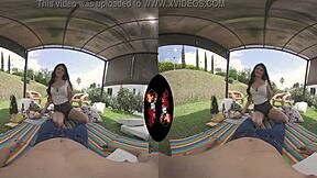 Vrlatina Com Features Sexy Cute Latina Teen 18+ With Big Tits And Sexy Nipples In 5k Vr