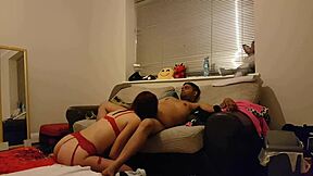 why is this cheating milf licking ass again?