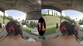 Vrlatina Com Features Sexy Cute Latina Teen 18+ With Big Tits And Sexy Nipples In 5k Vr