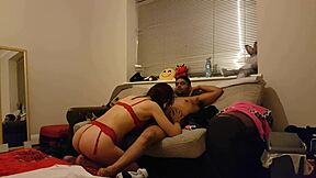 why is this cheating milf licking ass again?