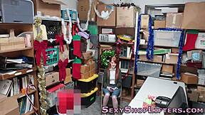 I Caught The Real Redhead Teen 18+ Giving A Blowjob To A Monster Cock And Getting A Facial In Hd